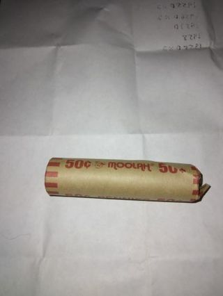 Roll of 50 wheat pennies 1909-1958. Read Description.