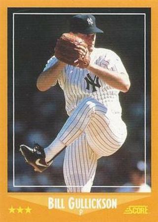 Tradingcard - 1988 Score #585 - Bill Gullickson - New York Yankees 