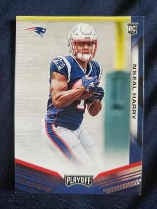 2019 Panini Playoff Rookie N'Keal Harry