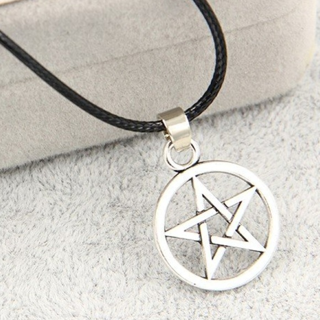 Pentagram Pentacle Pendant Necklace Pentagram wicca wican pagan witch gothic celtic nature