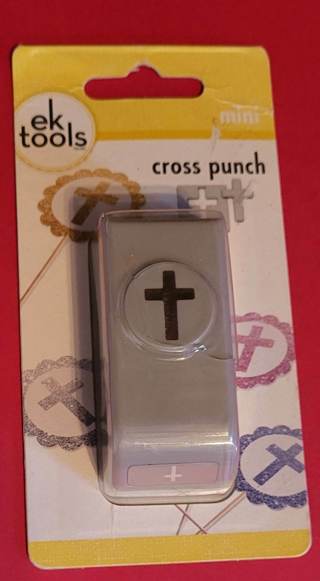 PAPER PUNCH - EK TOOLS 1" CROSS ⭐NEW⭐ FREE SHIPPING