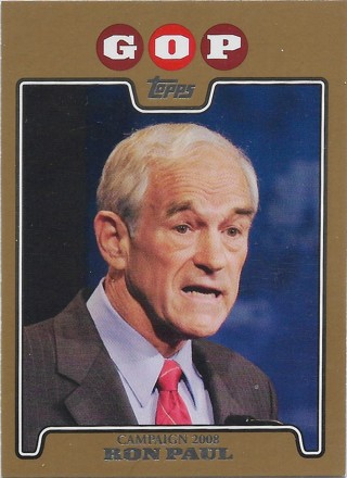 2008 Topps Campaign 2008 Gold #RP Ron Paul