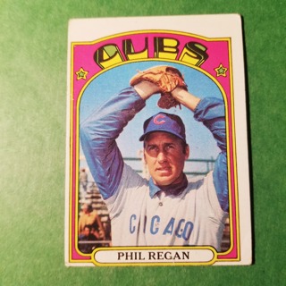 1972 - TOPPS BASEBALL CARD NO. 485 - PHIL REGAN - CUBS