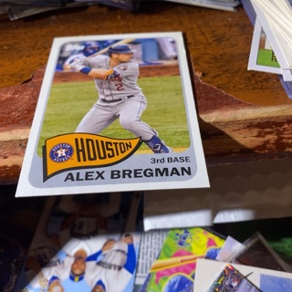 2021 topps 1965 Alex bregman baseball card 