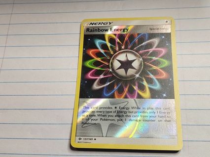 Pokemon Rainbow energy reverse holo 137/149