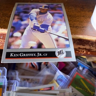 1992 leaf series two Ken Griffey jr baseball card 