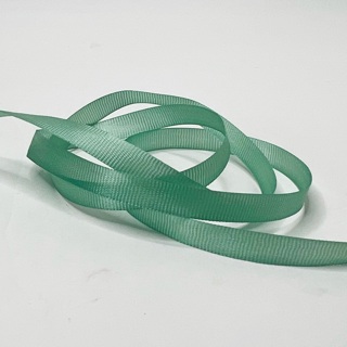 Mint Green Textured 1/2” Knitting Ribbon 