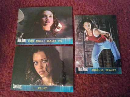 3 card Dark Angel Jessica Alba lot