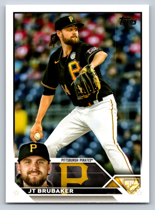 2023 Topps #75 JT Brubaker Pittsburgh Pirates Baseball Card