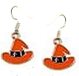 GP HALLOWEEN WIZARDS HAT EARRINGS 11 H (PLEASE READ DESCRIPTION