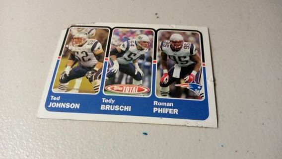 Ted Johnson / Tedy Bruschi / Roman Phifer