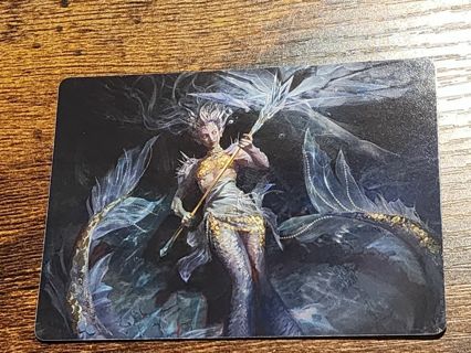 Magic the gathering mtg Sharae of Numbing Depths Wilds of Eldraine Art series