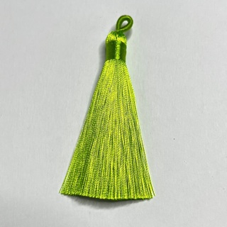 Lime Green 3.5” Tassel Accessory