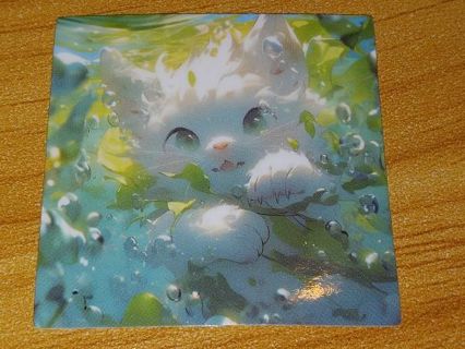 Cat 1Cute new 1⃣ nice vinyl sticker no refunds regular mail win 2 or more get bonus