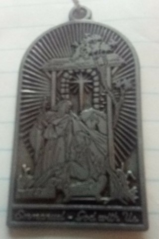 Luke ,2:11-12 Emanuel,God is with us , Ornament 