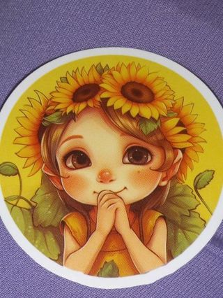 Beautiful one nice vinyl sticker no refunds regular mail only Very nice quality!