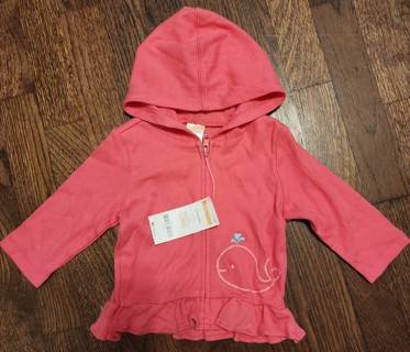 RESERVED - NEW - Gymboree - Baby Girl Hoodie - size 12 months