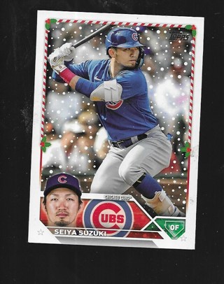 2023 TOPPS HOLIDAY SEIYA SUZUKI #174