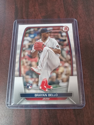 Brayan Bello *Rookie 2023 Bowman Baseball #72