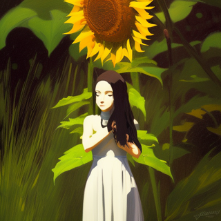 Listia Digital Collectible: Sunflower Princess