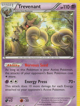 Pokemon Card: Trevenant