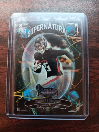 Drake London *Rookie-insert 2022 Contenders 