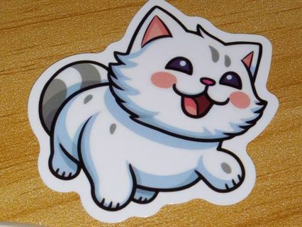 Cute one small vinyl sticker no refunds regular mail only win 2 or more get bonus