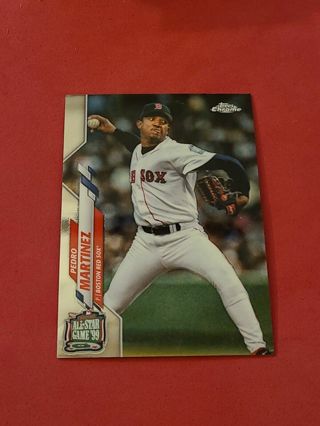 2020 Pedro Martinez Topps Chrome #U-61 Update Series Boston Red Sox 