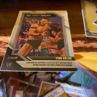 2022 panini all-time 2021 nxt highlights Finn balor wrestling card 