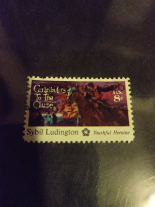 8¢ "Sybil Ludington" Stamp