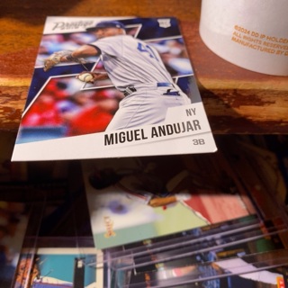 2018 panini prestige Miguel Andujar rookie baseball card 