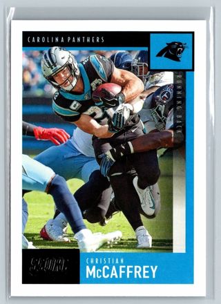 2020 SCORE CHRISTIAN McCAFFREY CARD