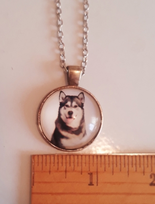 Husky/Malamute Cabochon Necklace (READ ALL)