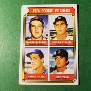 1974 - TOPPS BASEBALL CARD NO. 596 - 1974 ROOKIE PITCHERS