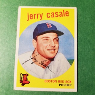 1959 - TOPPS BASEBALL CARD NO. 456 - JERRY CASALE - RED SOX