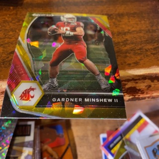 2021 panini prizm draft picks cracked ice Gardner minshew ll football card 