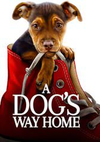 A Dog's Way Home "HDX" Digital Movie Code Only UV Ultraviolet Vudu MA