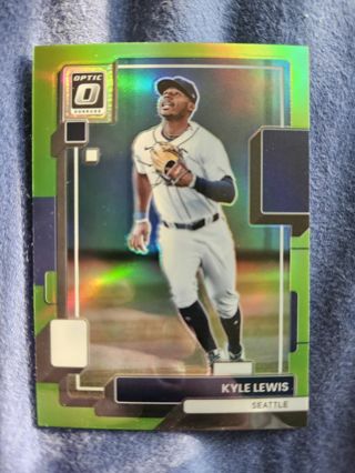 2022 Donruss Optic Lime Green Kyle Lewis