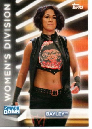 2021 Topps WWE Bayley Roster Womens Division R-17