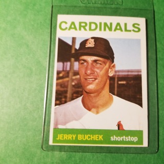 1964 - TOPPS BASEBALL CARD NO. 314 - JERRY BUCHEK - CARDINALS