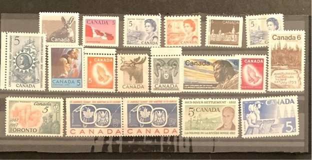 Canada MNH vintage Stamps 