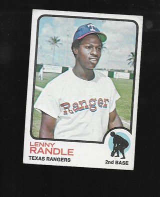 1973 TOPPS LENNY RANDLE #378 