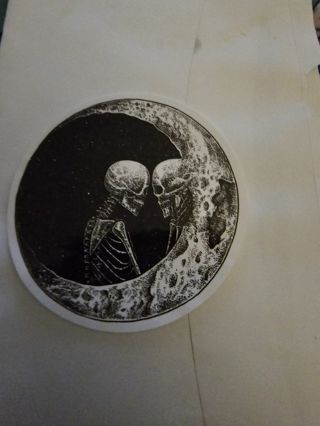 Skull sticker vinyl waterproof 6.1cm/ 2.41 in