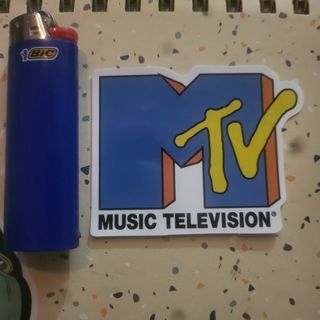 MTV vinyl sticker