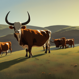 Listia Digital Collectible: Longhorns Somewhere in Texas