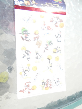 FANTASTIC new stickers. 25th ANNIVERSARY~~ SPACE JAM  stickers ~~ So cute!!