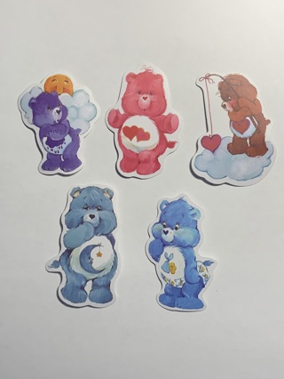 ☀CARE BEARS STICKER LOT #5~FREE SHIPPING☀