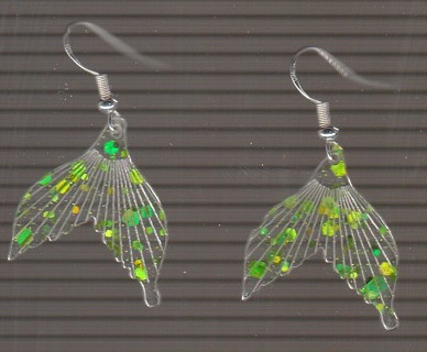 SP MERMAID TAIL EARRINGS STYLE 1 LOT 3 (PLEASE READ DESCRIPTION)