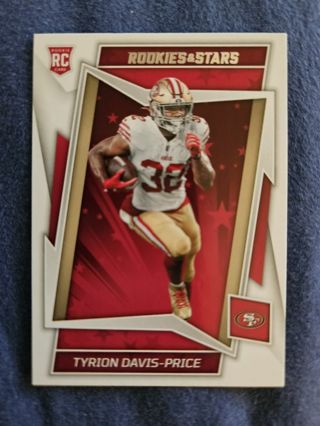 2022 Panini Rookies & Stars Tyrion Davis-Price