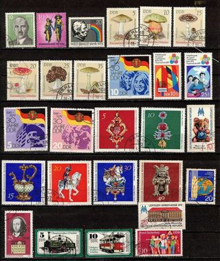 East Germany DDR Stamps 1970s